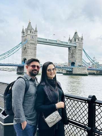 Gleriston e Dayse em Londres